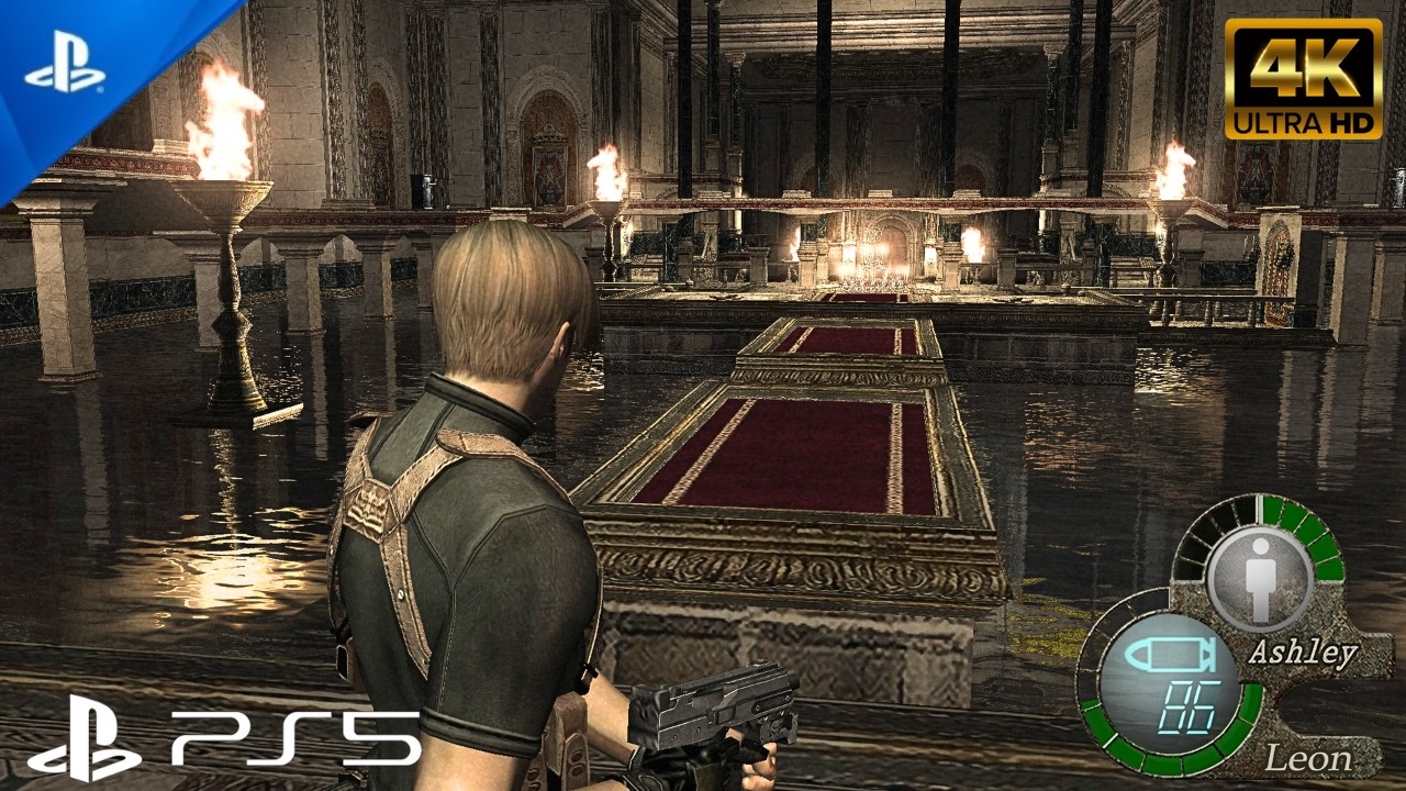 RE4: CHAPTER 6-7 ONLY TWO WEAPONS ( PS5 ) 4K 60FPS