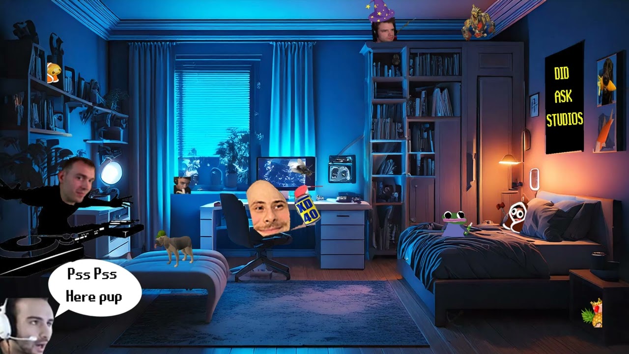 Danse 8 - VVBald invites his friends to his house (Starring legendary actor Fly On Computer Screen)