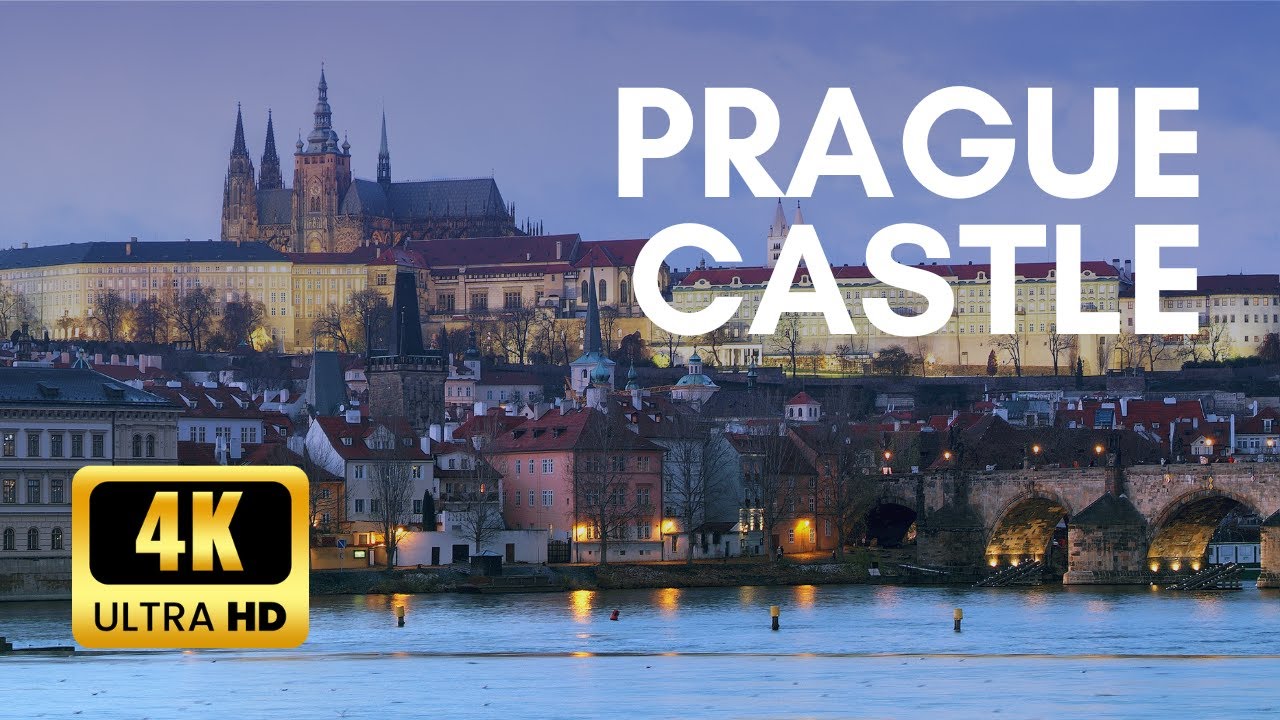 Prague castle walking, Czech 4K