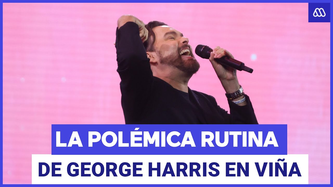 La polémica rutina de George Harris en el Festival de Viña del Mar
