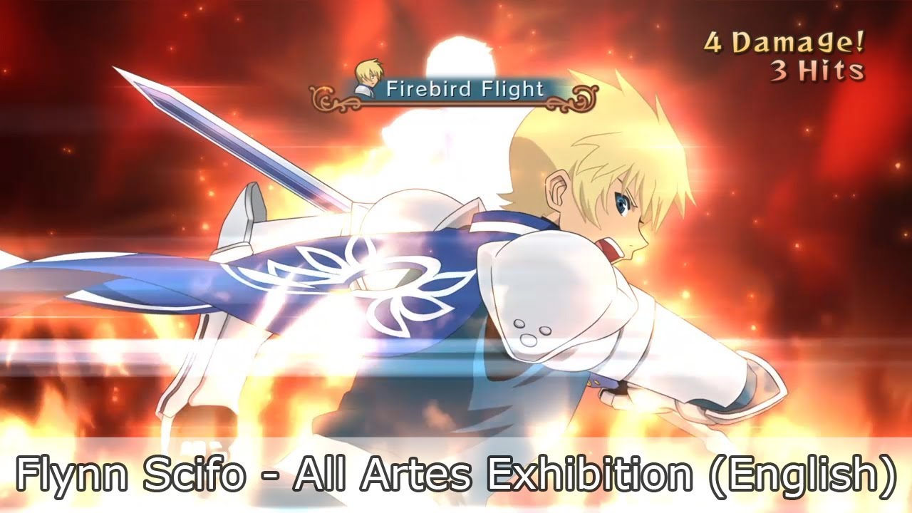Tales of Vesperia: Definitive Edition - Flynn Scifo - All Artes Exhibition (English)