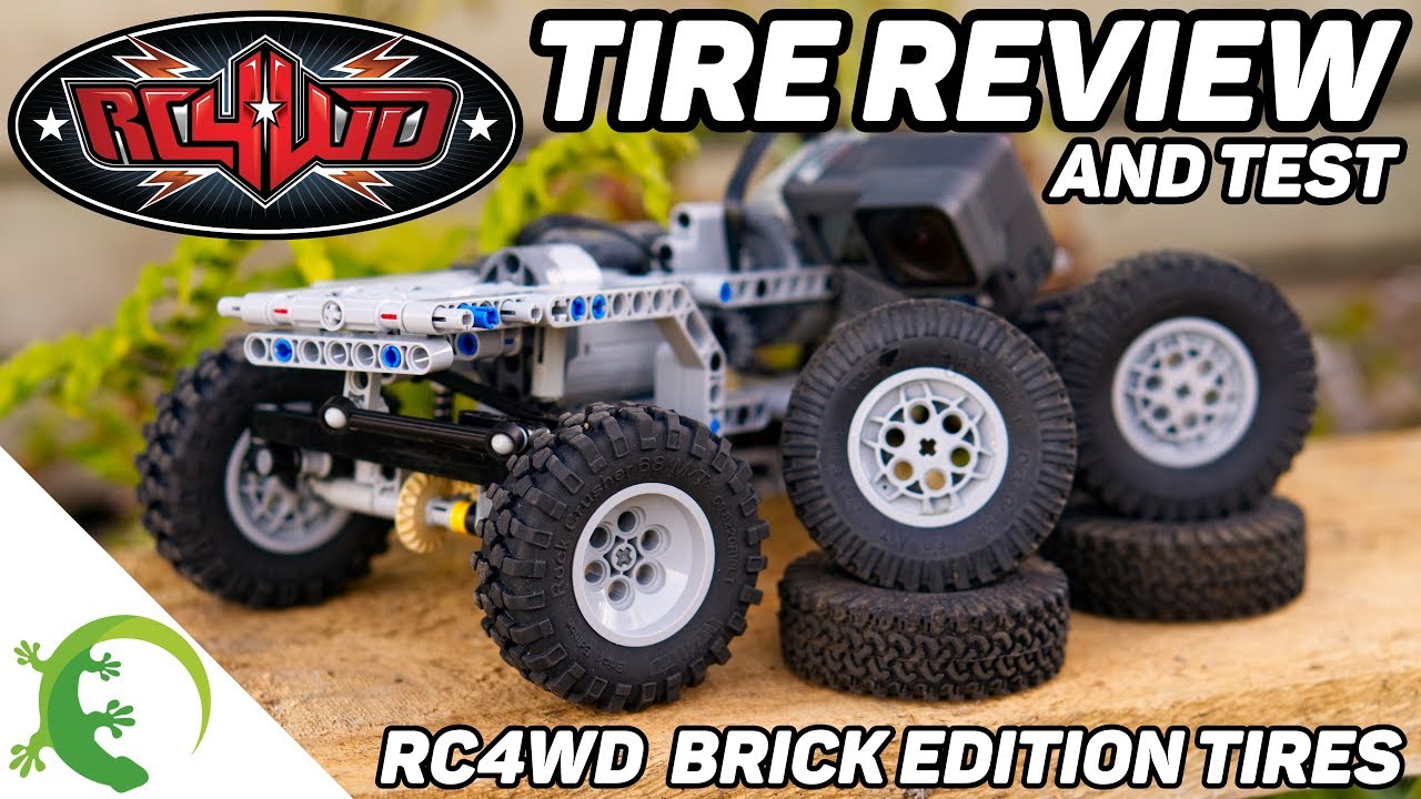 RC4WD Brick Edition Tires Review and Test - They're So Grippy! - 4K