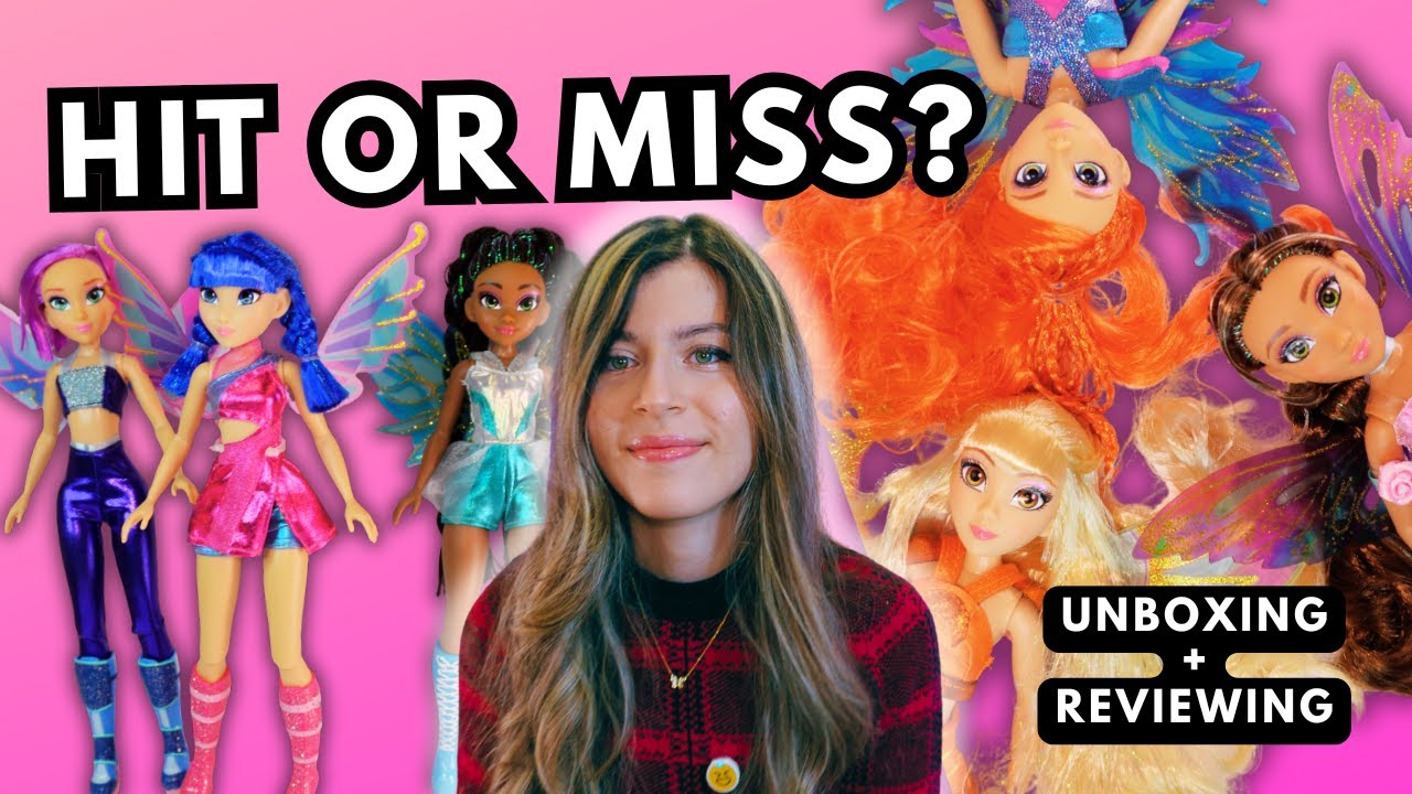REBOOT DOLLS: Winx Club Fairy Dolls by Playmates Unboxing & Reviewing | Dear Deena