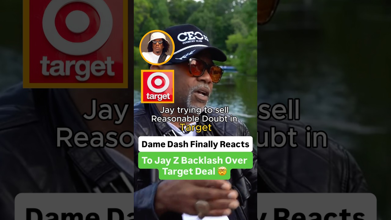 Dame Dash Finally Reacts To Jay Z Backlash Over Target Deal 🤯 @CamCaponeNews