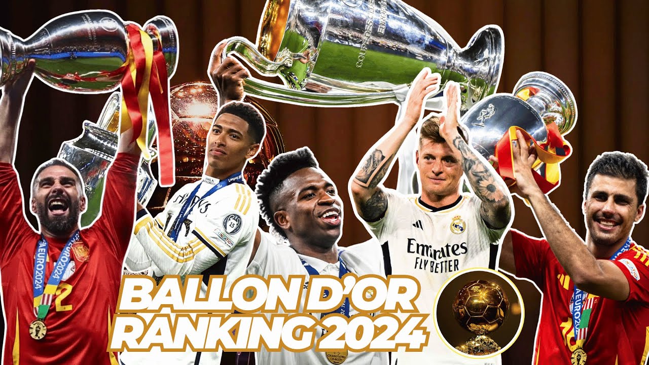 Ballon D'or Top 10 Power Rankings 2024 - Highlights & Goals 2024
