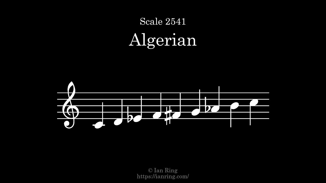 Scale 2541: Algerian
