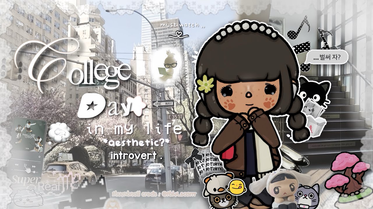 ㄔִ   ℳy c★ℓℓᴇge day in the ℒife ! ᜃ ۪  🥡 | chaotic? - principal ! - Toca Boca World ! 🌍 