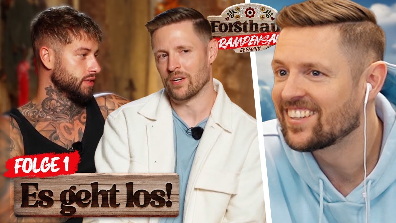 C-BAS trifft zum ersten Mal auf MARC-ROBIN 🏡😨 | FORSTHAUS RAMPENSAU (Folge 1 Reaktion)