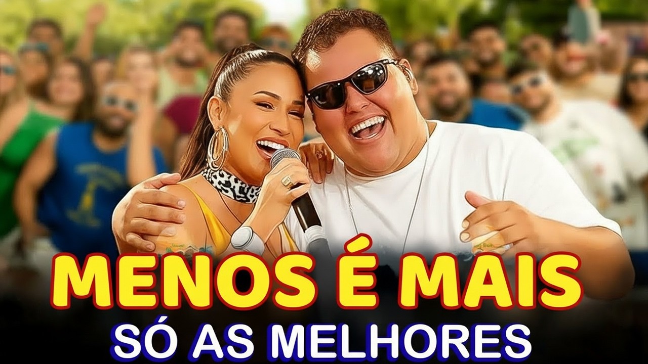 Top Hits Menos É Mais 🎤 As Mais Tocadas Do Pagode 🎤 Menos É Mais Ao vivo