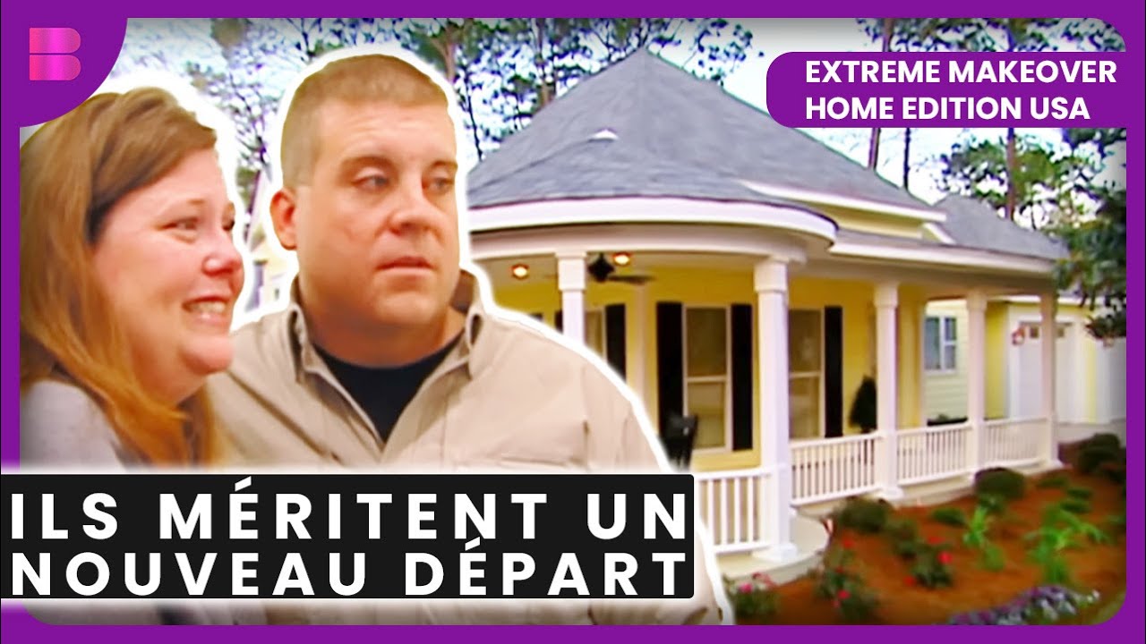 L’ouragan Katrina détruit la Maison d’une Grande Famille | Extreme Makeover Home Edition USA | VF