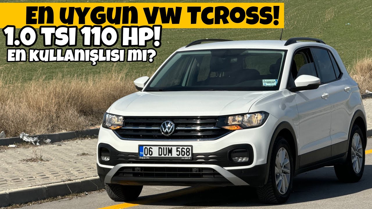 En Uygun Volkswagen T-Cross 1.0 Turbo | Otomobil Günlüklerim