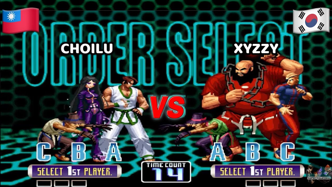 CHOILU vs XYZZY Maestros de Asia dan Batall&oacute;n KOF 2002