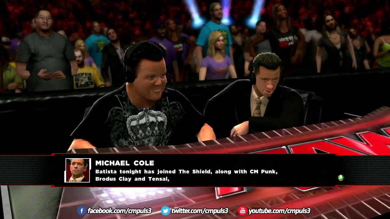 (Pulse Reupload) Vince Russo Books Raw (WWE 2K14 Create-A-Story)