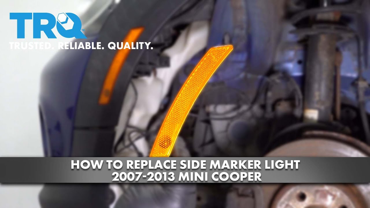 How to Replace Side Marker Light 2007-2013 Mini Cooper