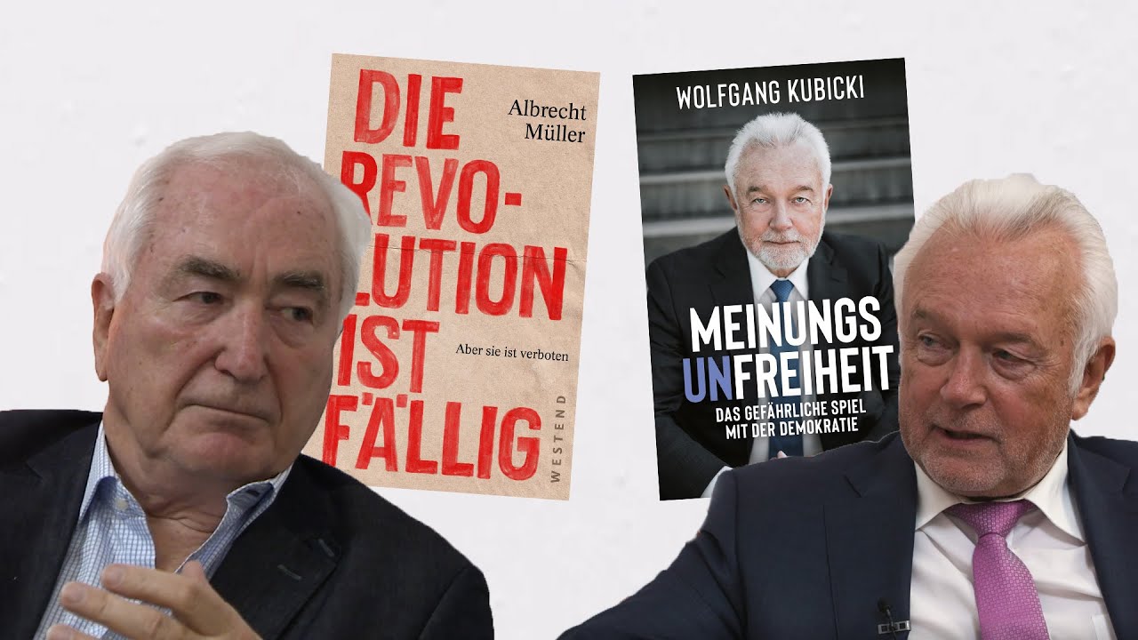 Ist die Meinungsfreiheit in Gefahr? Albrecht M&uuml;ller und Wolfgang Kubicki im Gespr&auml;ch