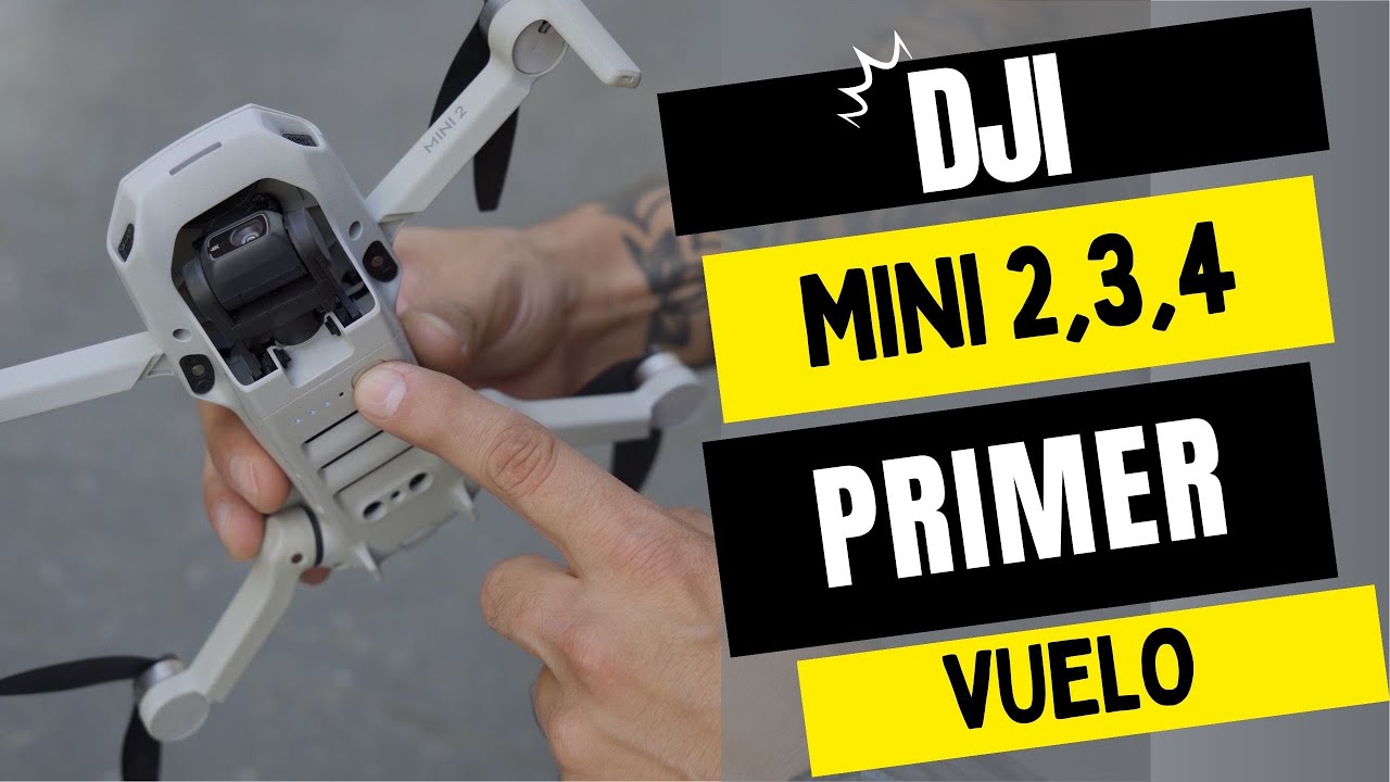 DJI MINI 2 PRIMER VUELO / GUIA COMPLETO PARA VOLAR Y ATERRIZAR 2024