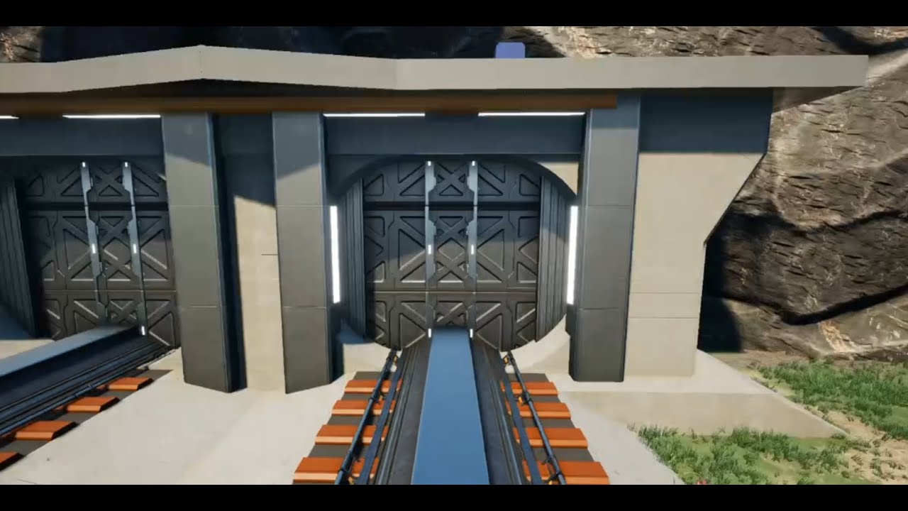 Satisfactory Transportation: Subterranean Train Tunnels #1
