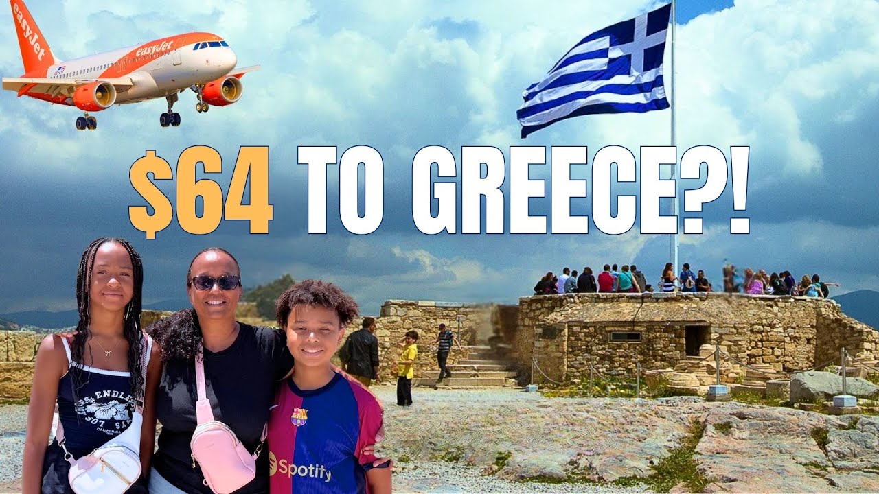 We Flew from ITALY to GREECE for ONLY $64 (Before Our Cruise!)