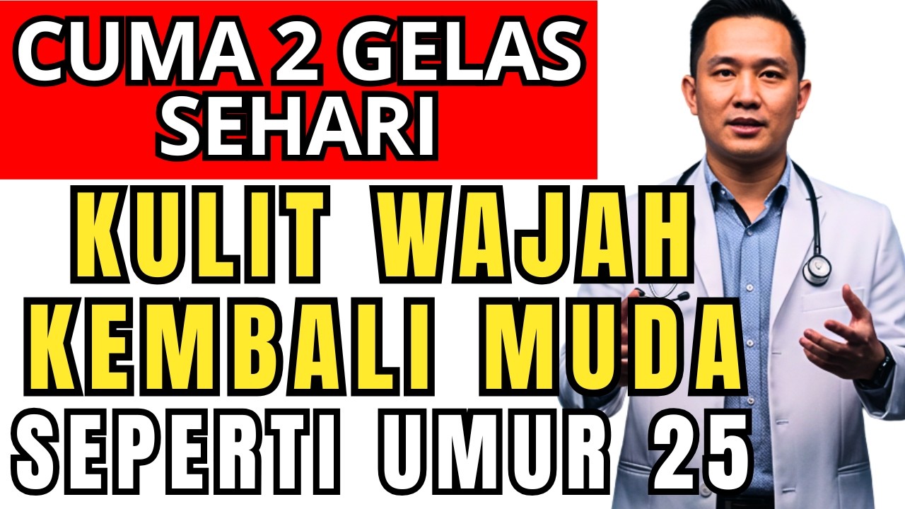 Dokter Kaget! Hanya 2 Gelas Ini Bisa Hilangkan Flek Hitam dan Kendur di Usia 60 Tahun!