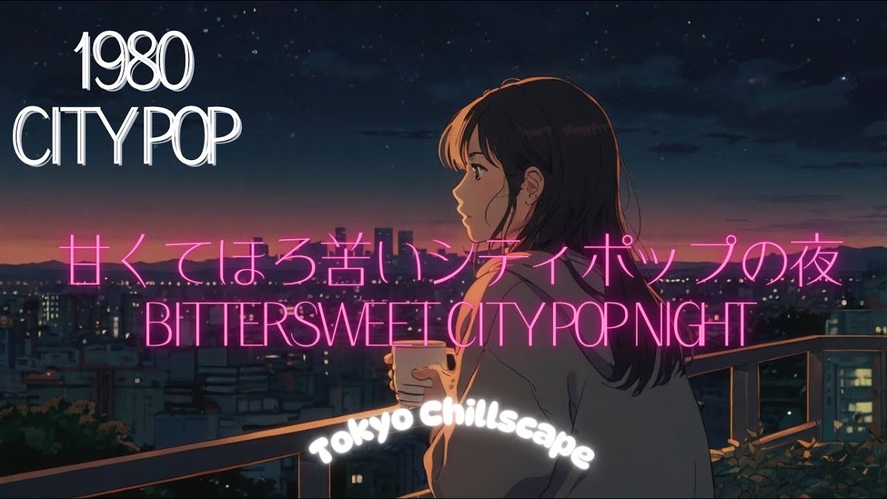 【City Pop】夜の都会と1980sシティポップが織りなす、懐かしくて切ない時間』 Bittersweet City Pop Playlist | Chill Vibes Music