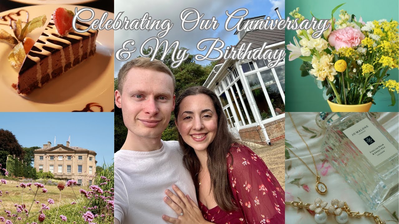VLOG | Celebrating our 3rd wedding anniversary & my 26th birthday!