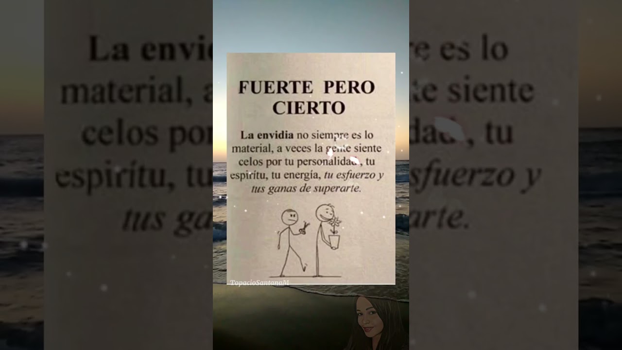 La envidia no es solo por lo material, #diosesbueno #felizdia #frases #images #imagen #reflexiones
