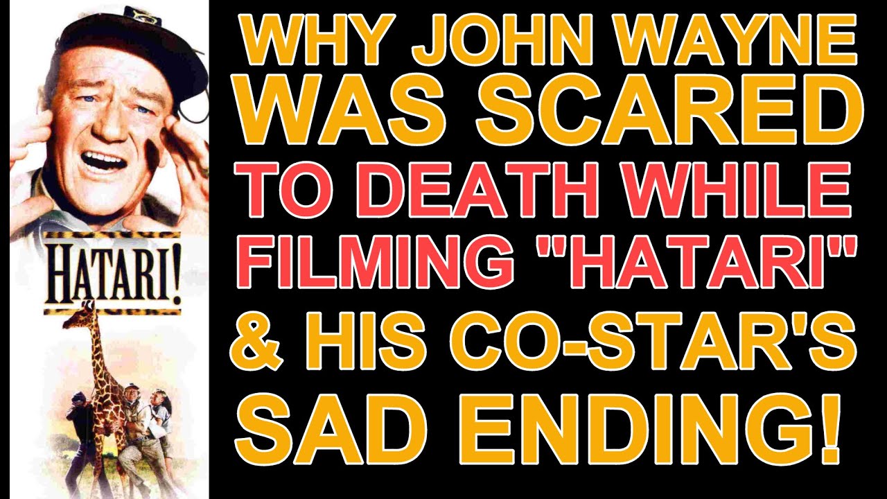 Why John Wayne was SCARED TO DEATH while filming 