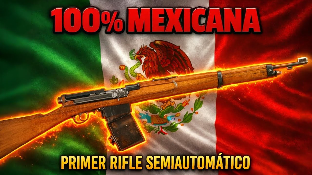 Mondrag&oacute;n 🇲🇽 EL PRIMER FUSIL SEMIAUTOM&Aacute;TICO