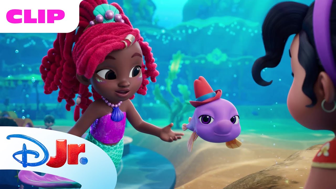 Ariel's New Friend 🐚 | Disney Jr.'s Ariel 💜 | Disney Jr. MENA
