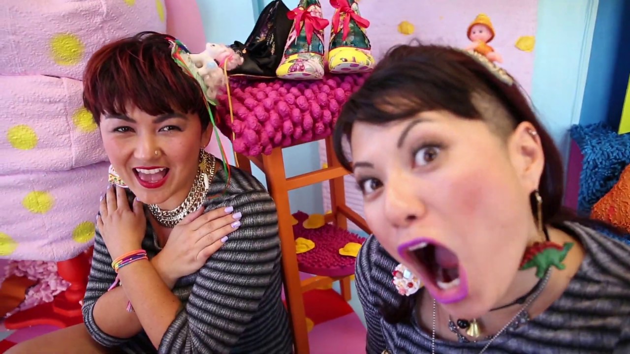ASMR Crafting with Sayuri and Gabby La La #15 - Irregular Choice Shoes - Psychedelic Whispering ASMR