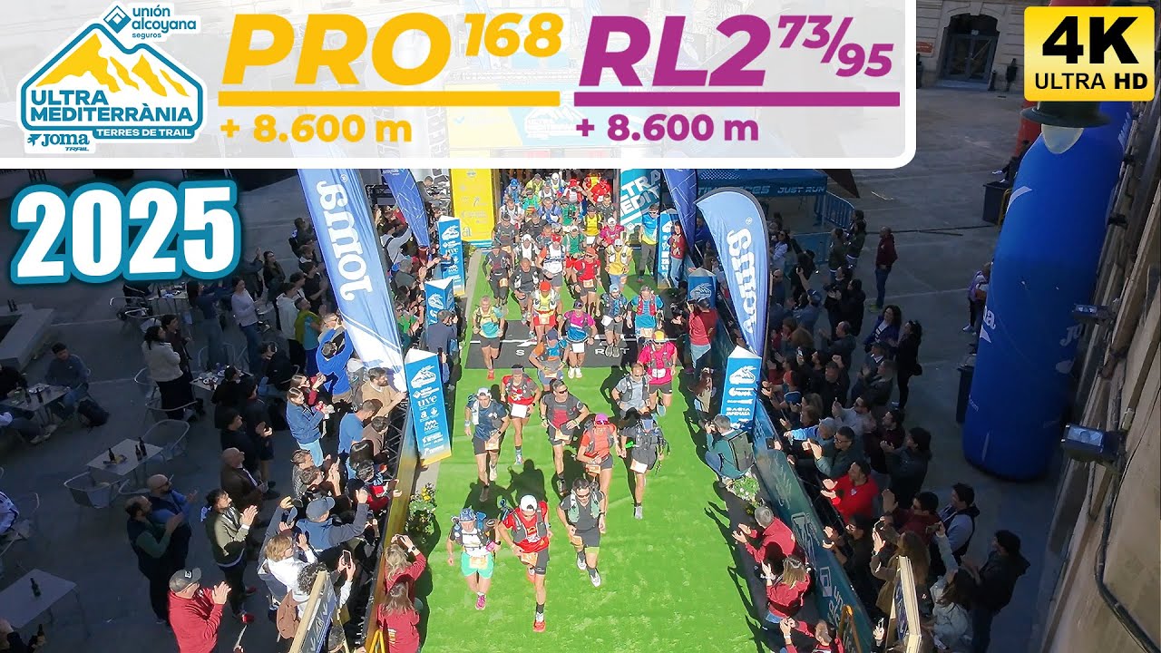 ULTRAMEDITERRANIA 2025 🟠 PRO168 Y RL2 🏆 KIKE ALCARAZ, MAGDALENA KALUS, SIDHARTA Y MIGUEL ANGEL