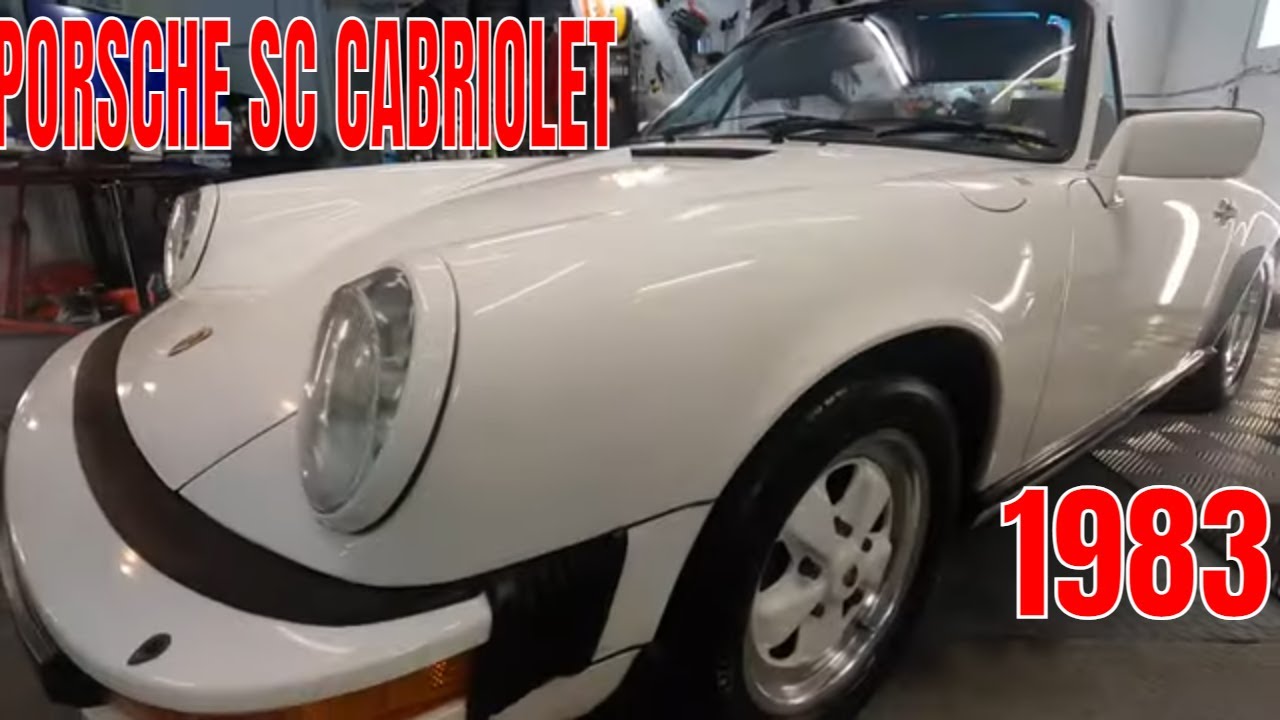 Porsche Rescue!! See How We Restore This Classic 1983 Porsche 911 SC Cabriolet & All It's Finishes!!