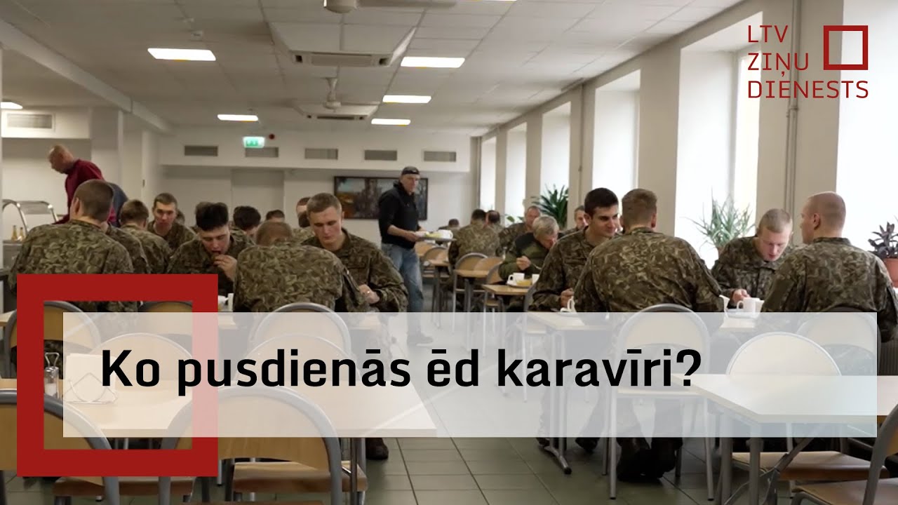 Ko pusdienās ēd karavīri?
