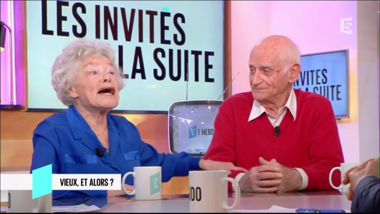 Claude Sarraute et Michel Serres : la vieillesse c'est pas si mal !  - C l'hebdo - 15/04/2017