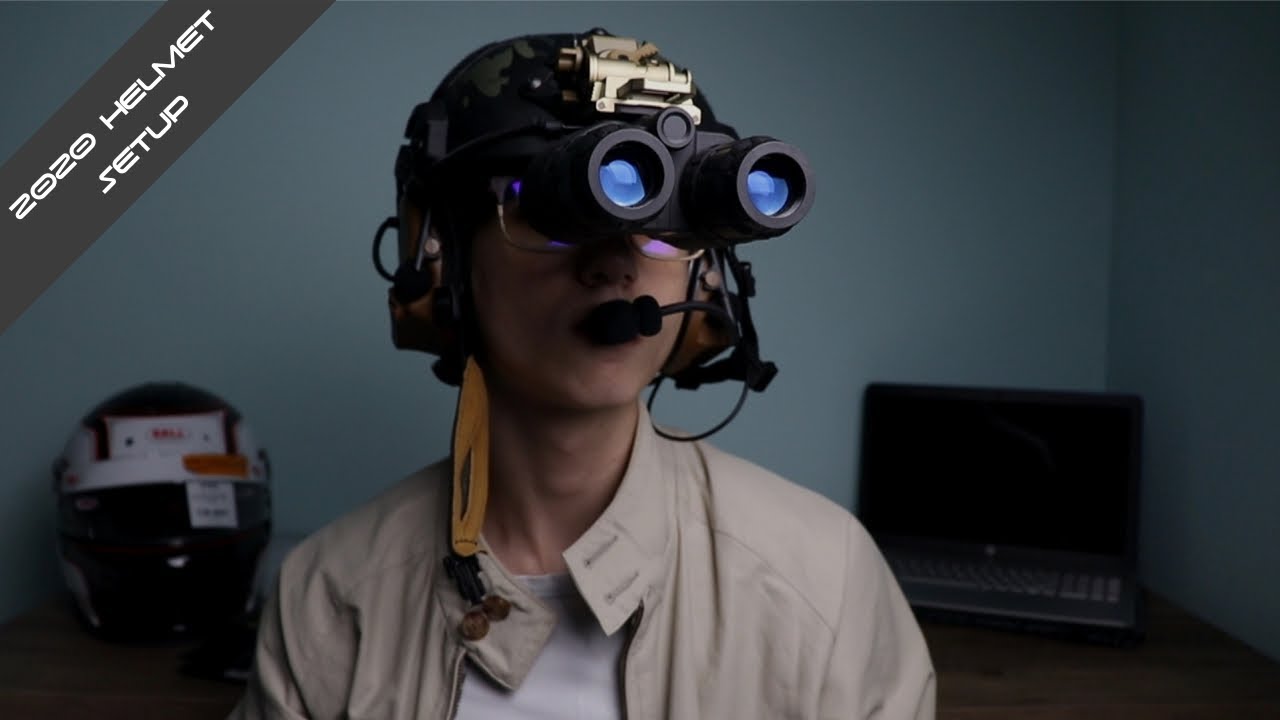 Night Vision Helmet Setup for 2020