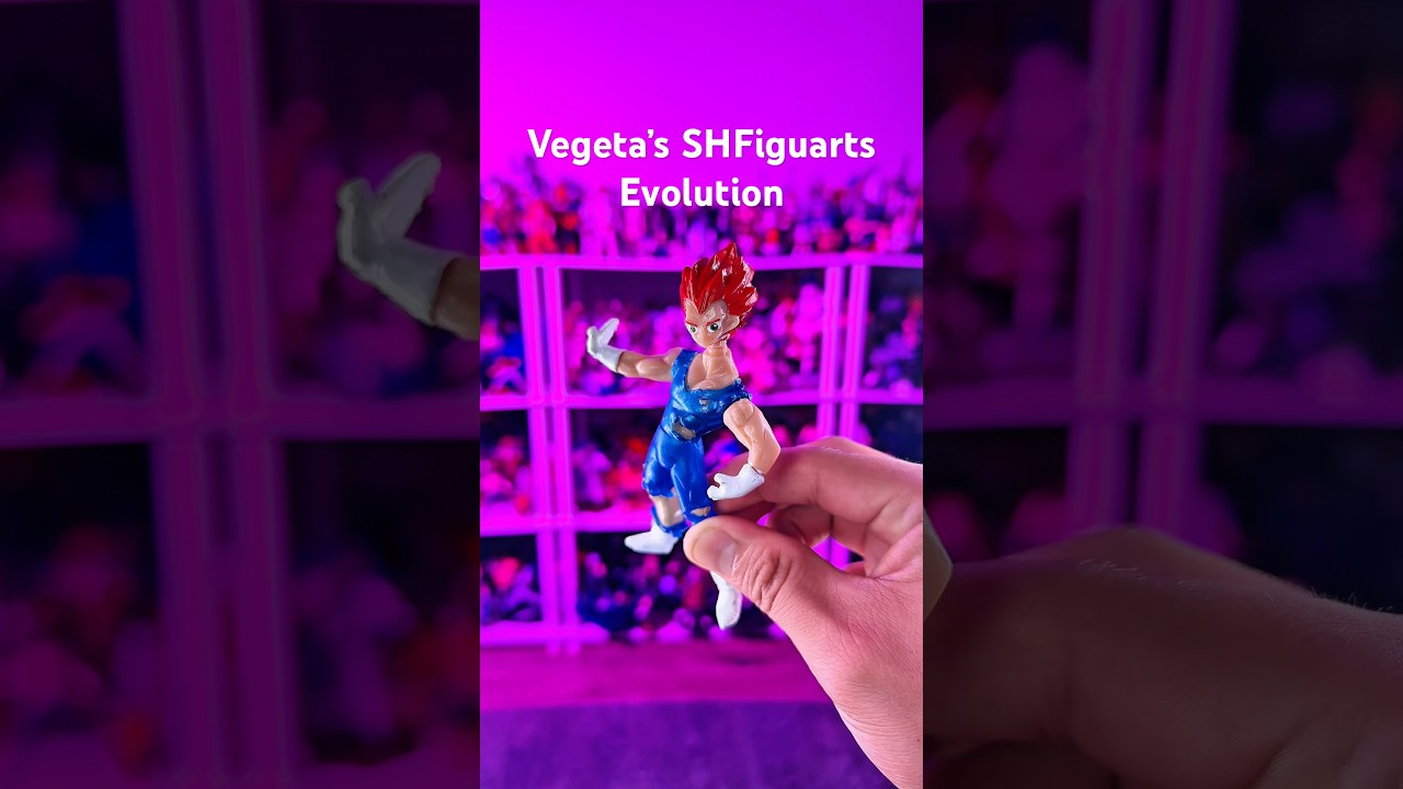 Vegeta&rsquo;s S.H.Figuarts Evolution through almost 10 years of Collecting action figures