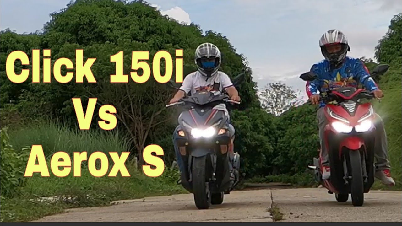 Honda Click 150i versus Yamaha Aerox S | Alin ang mas Astig?!