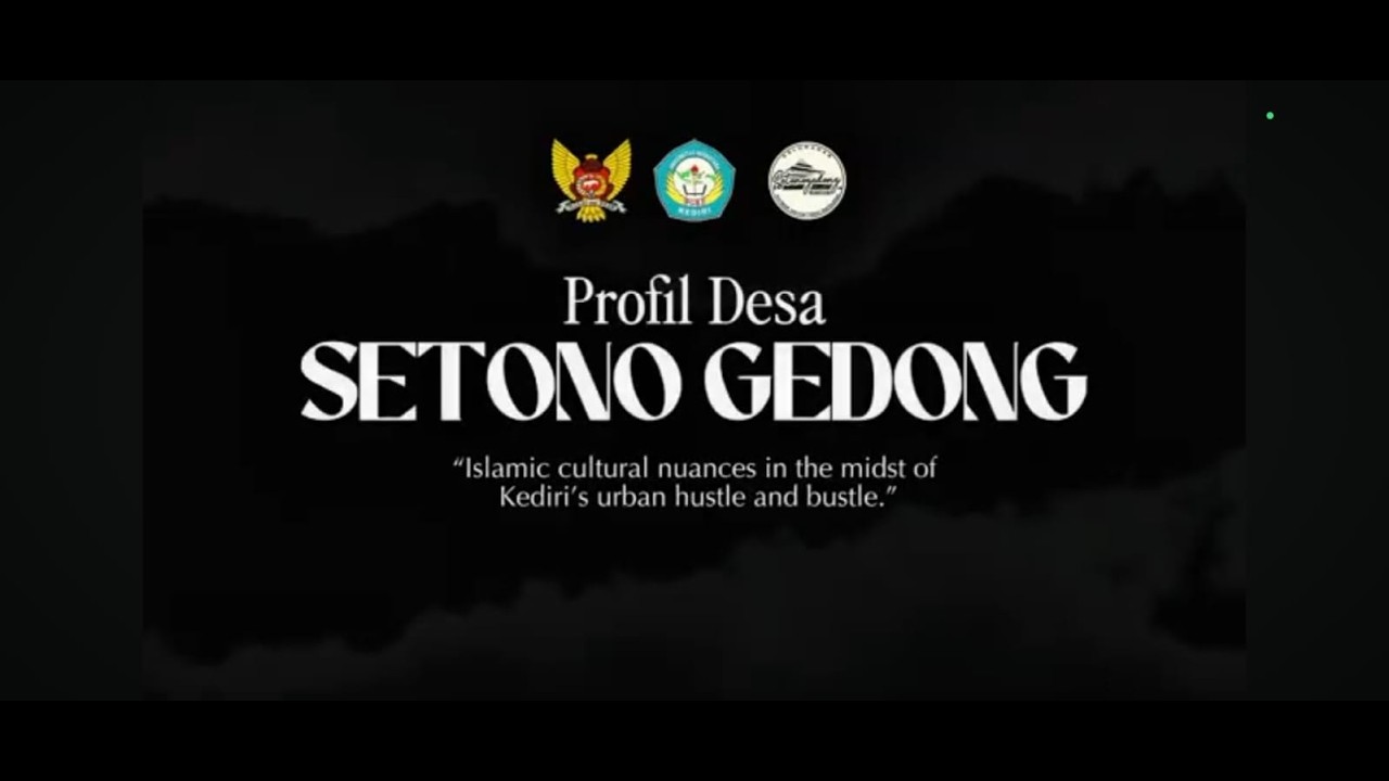 Profil Kelurahan Setono Gedong Kota Kediri