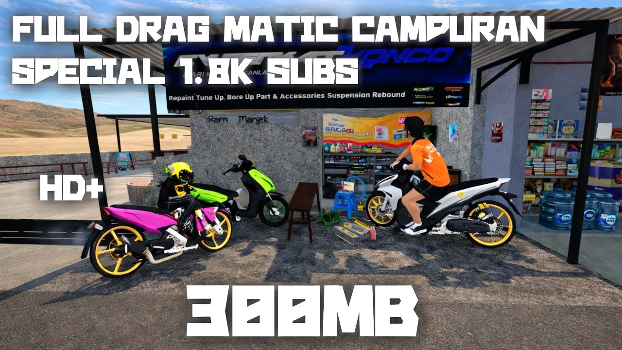 RILIS !!! GTA SA LITE FULL DRAG MATIC CAMPURAN VVIP FREE PREMIUM