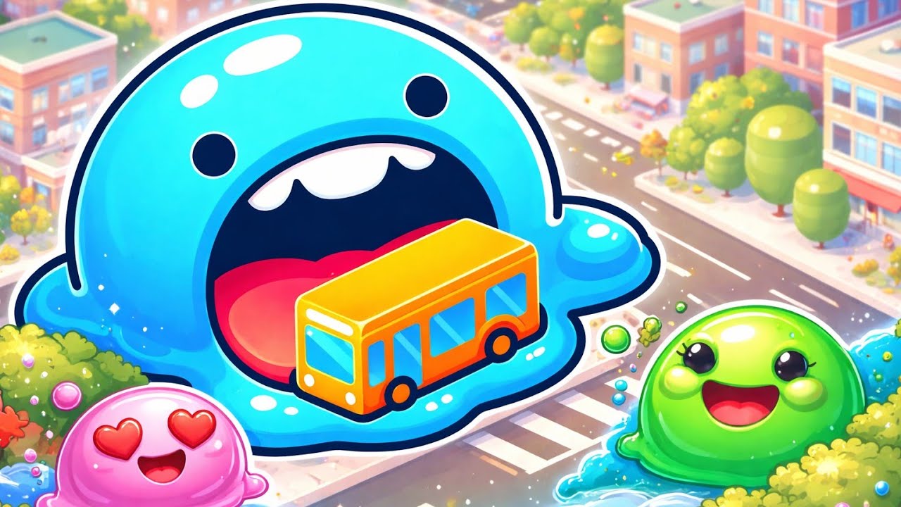 Super Slime.io-SATISFYING Black Hole Gameplay| STYLE GAME #6#SuperSlime#BlackHoleGameplay#gameplay