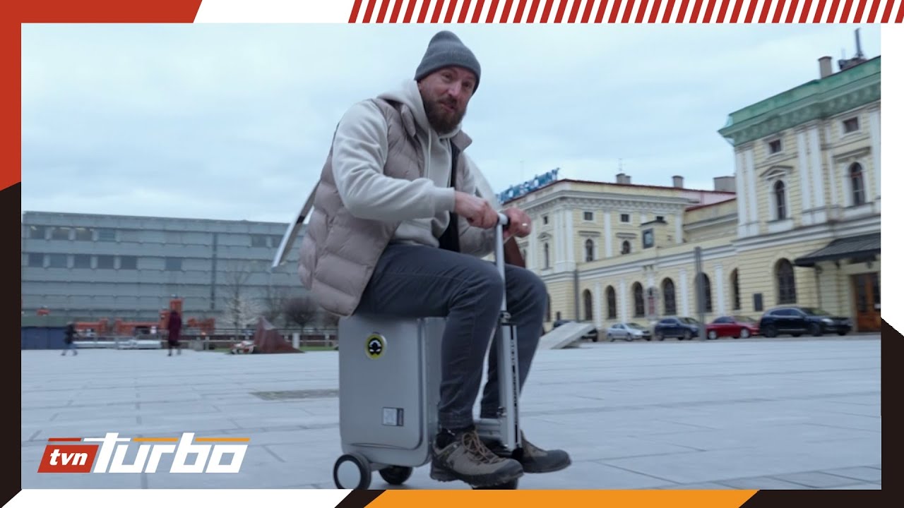 Walizka dla leniwych, na kt&oacute;rej MOŻNA JEŹDZIĆ! 😨 | Gadżet 4.0