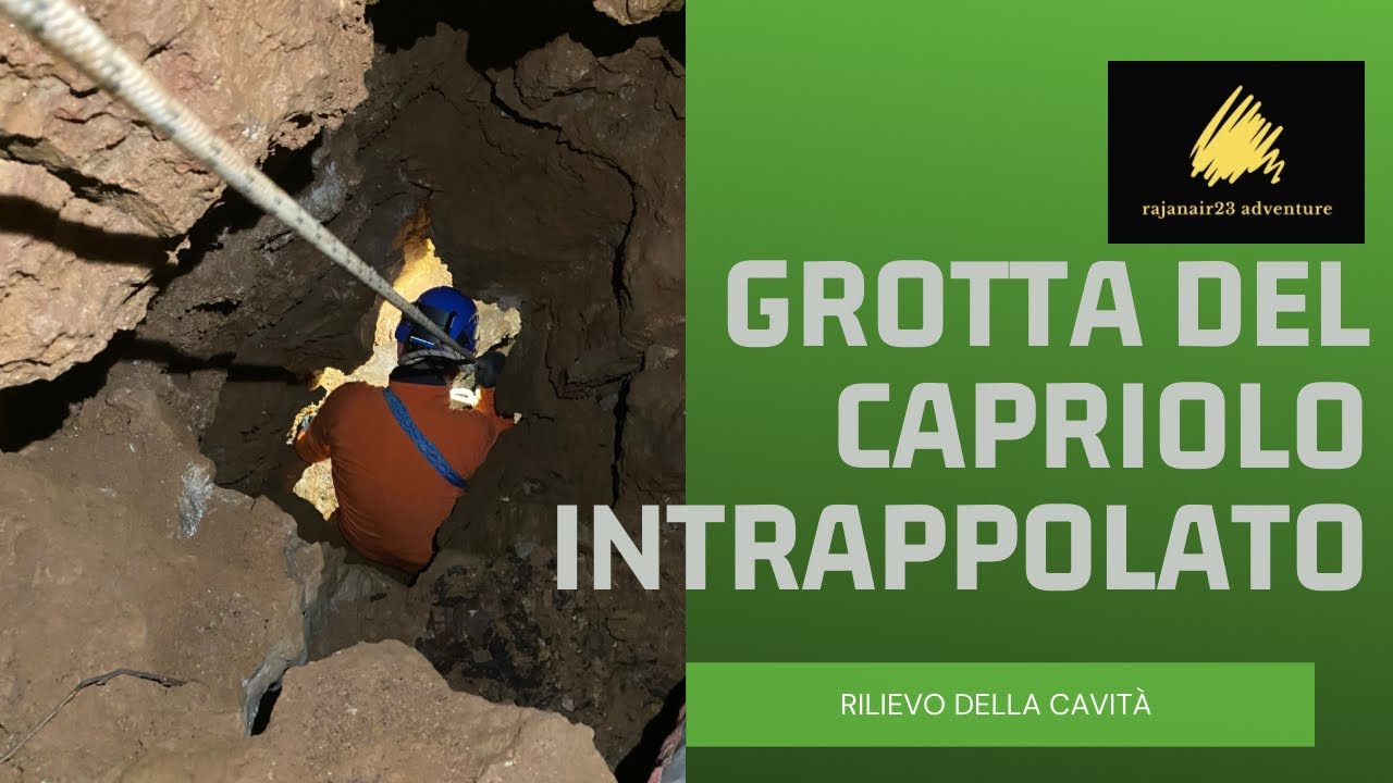 Grotta del capriolo intrappolato - rilievo