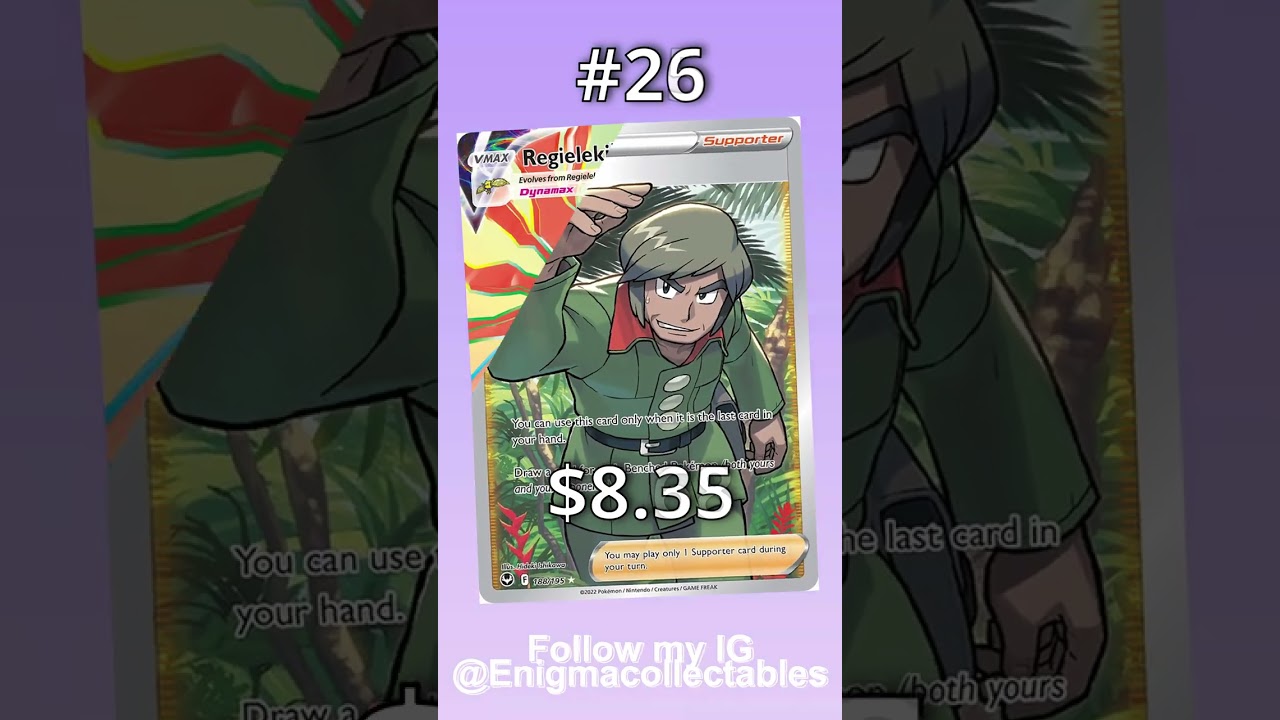 Top 50 Most Expensive Silver Tempest Pok&eacute;mon Cards #shorts #pokemon  #pokemoncards #pokemontcg