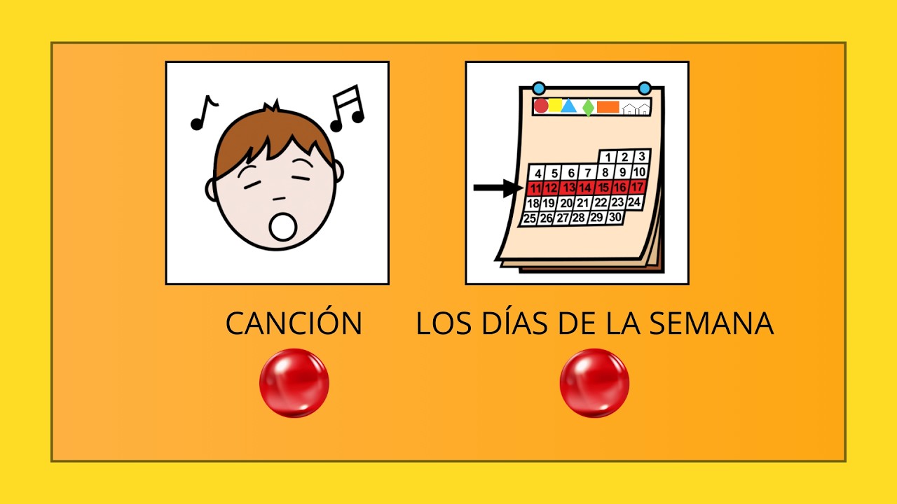 CANCIÓN LOS DÍAS DE LA SEMANA