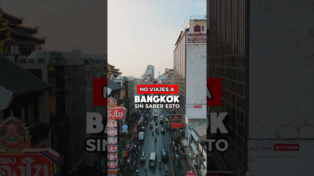 LOS MEJORES CONSEJOS para visitar Bangkok 🇹🇭