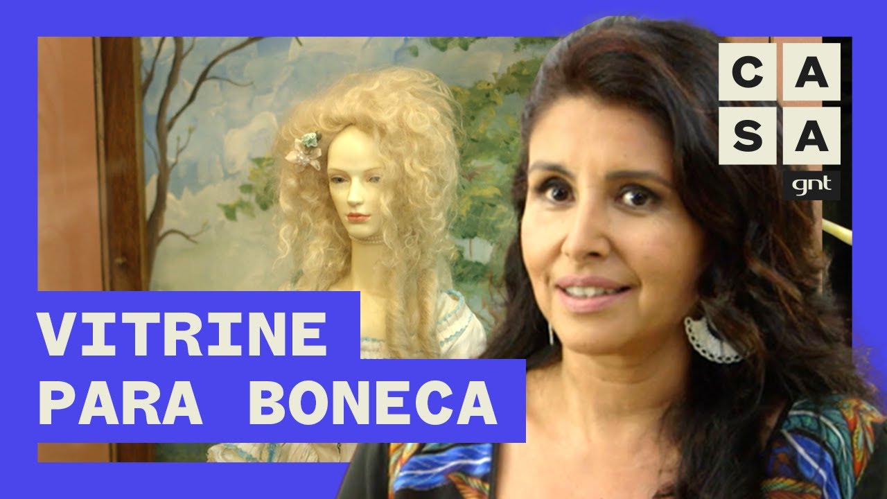 Restauração de CRISTALEIRA cria VITRINE PARA BONECA | Antes e Depois | Admirável Móvel Novo