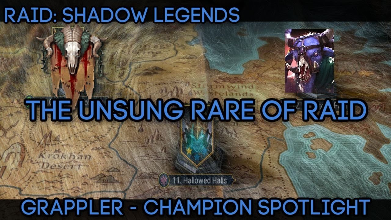 The Unsung Rare of RAID Shadow Legends | Grappler - Rare Champion Spotlight