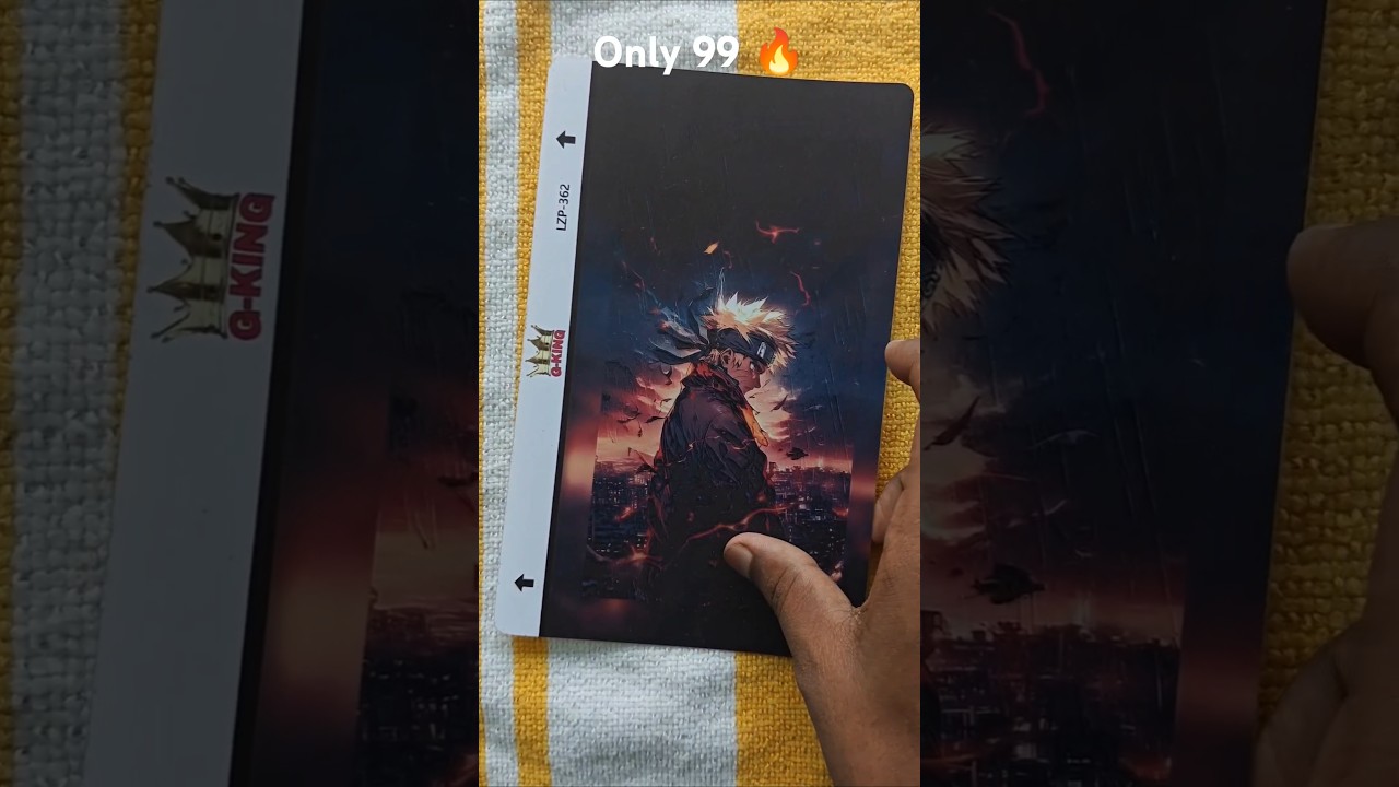 anime mobile back sticker only 99 🔥|Naruto mobile back sticker #viral #trending #shorts #primeicon