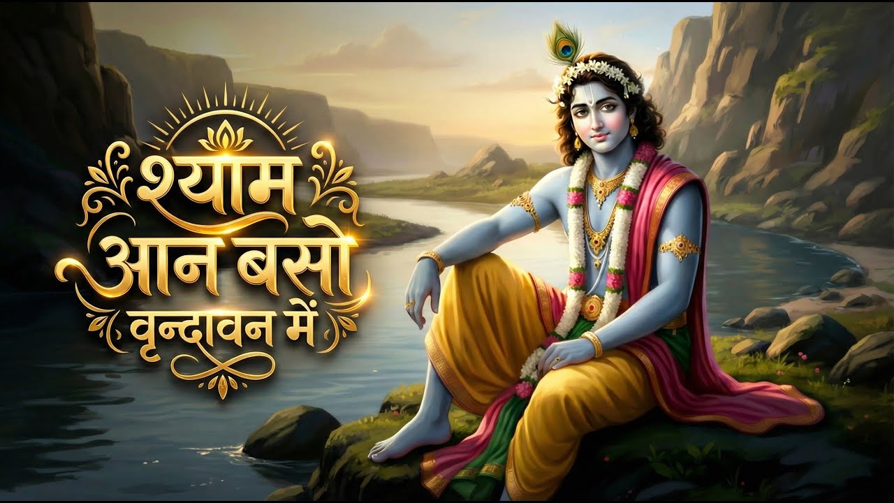 Shyama Aan Baso Vrindavan Mein | Braj Krishna Bhajan | Peaceful Original Composition