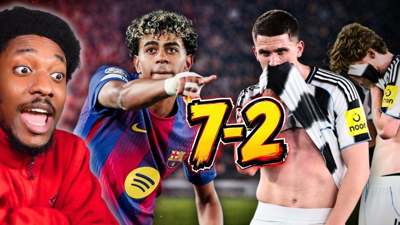 This Was A DISASTER… Barcelona DESTROY Newcastle 7-2 😱 (LIVE Reaction)